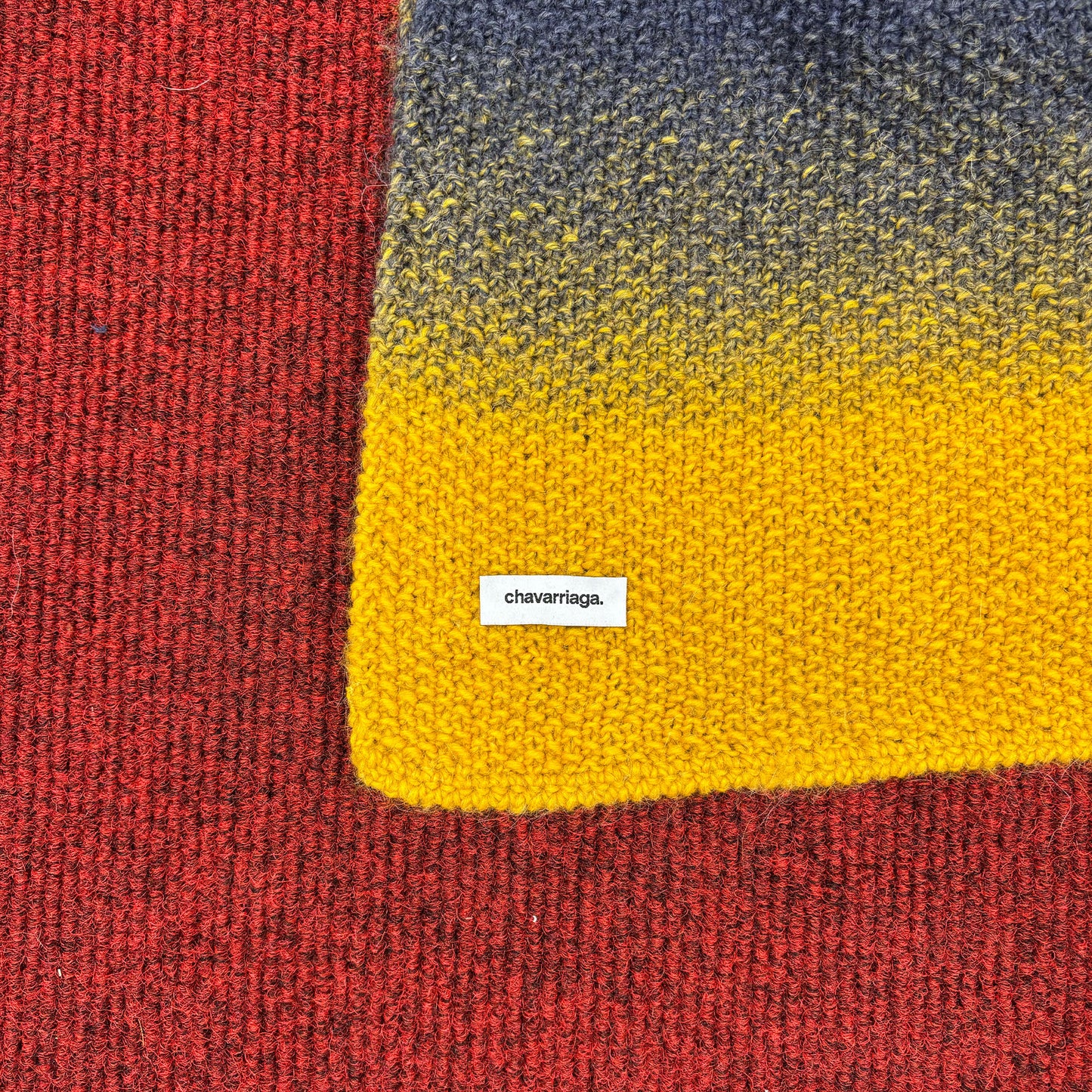 Sciarpa Degradé in Lana Vergine