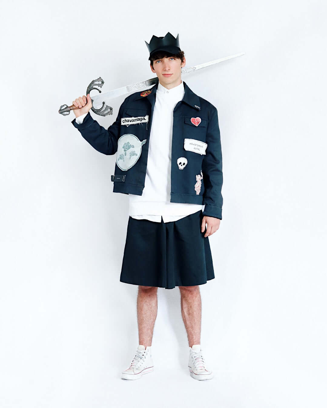 Giacca in twill di cotone